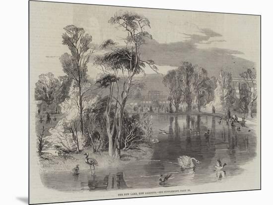 The New Lake, Kew Gardens-null-Mounted Giclee Print