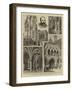 The New Law Courts and their Architect-null-Framed Giclee Print