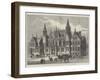 The New Law Courts at Birmingham, the Foundation-Stone of Which Was Laid by the Queen on Wednesday-Frank Watkins-Framed Giclee Print