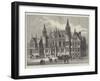 The New Law Courts at Birmingham, the Foundation-Stone of Which Was Laid by the Queen on Wednesday-Frank Watkins-Framed Giclee Print