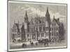 The New Law Courts at Birmingham, the Foundation-Stone of Which Was Laid by the Queen on Wednesday-Frank Watkins-Mounted Giclee Print