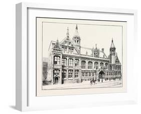 The New Law Courts at Birmingham-null-Framed Giclee Print