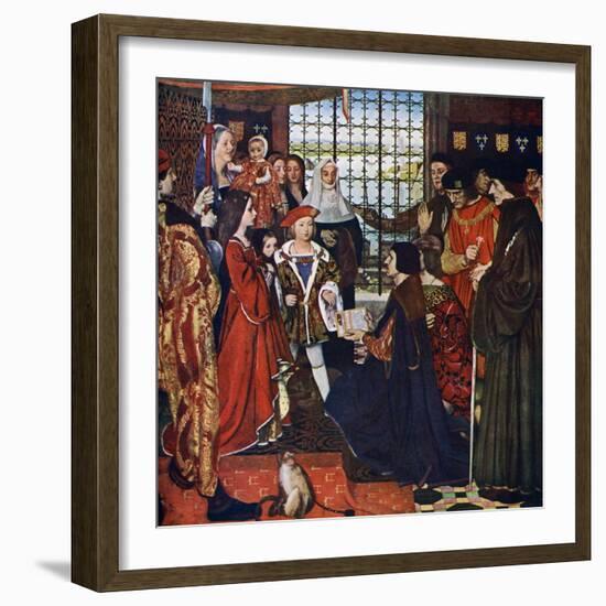 The New Learning, C1910, (C1900-192)-Frank Cadogan Cowper-Framed Giclee Print