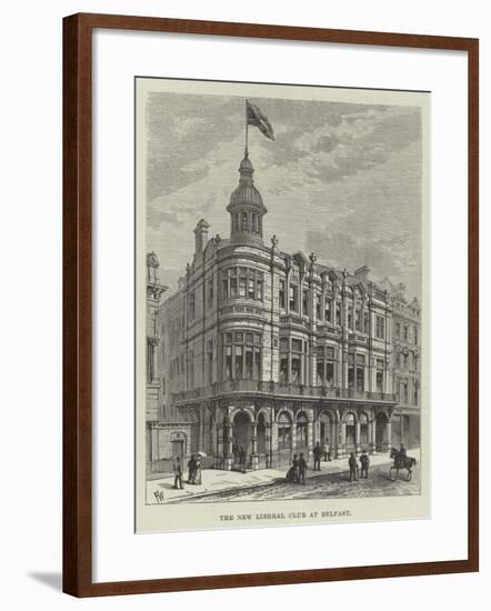 The New Liberal Club at Belfast-Frank Watkins-Framed Giclee Print