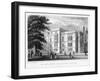 The New Library and Parliament Chambers, Temple, London, 1829-J Hinchcliff-Framed Giclee Print