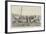 The New Life-Boat and Crew, Atherfield, Isle of Wight-null-Framed Giclee Print