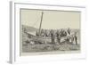 The New Life-Boat and Crew, Atherfield, Isle of Wight-null-Framed Giclee Print