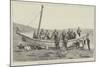 The New Life-Boat and Crew, Atherfield, Isle of Wight-null-Mounted Giclee Print