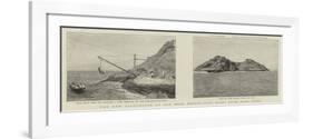The New Lighthouse at Gap Rock, Thirty-Four Miles from Hong Kong-null-Framed Giclee Print