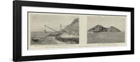 The New Lighthouse at Gap Rock, Thirty-Four Miles from Hong Kong-null-Framed Giclee Print