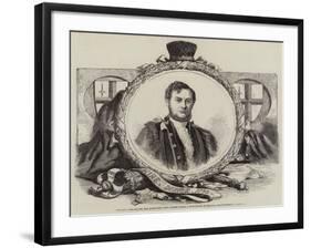 The New Lord Mayor, the Right Honourable John Carter-null-Framed Giclee Print