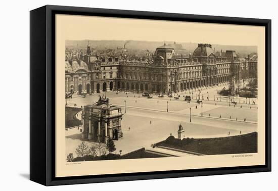 The New Louvre-Helio E. Ledeley-Framed Stretched Canvas