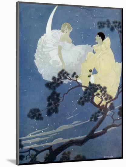 The New Man in the Moon-S. Longley-Mounted Art Print