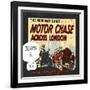 The New Map Game : Motor Chase across London, ca. 1925-null-Framed Giclee Print