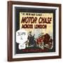 The New Map Game : Motor Chase across London, ca. 1925-null-Framed Giclee Print