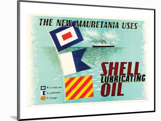 The New Mauretania Uses Shell-null-Mounted Art Print