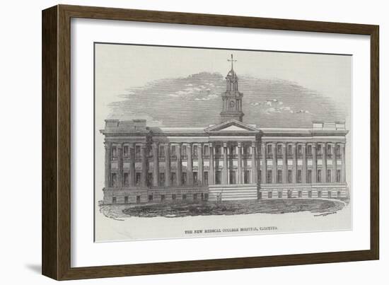 The New Medical College Hospital, Calcutta-null-Framed Giclee Print