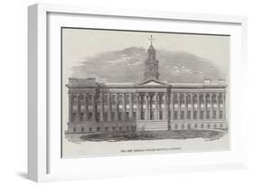 The New Medical College Hospital, Calcutta-null-Framed Giclee Print