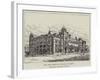 The New Medical School at Leeds, Opened by the Duke of York-null-Framed Giclee Print