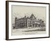 The New Medical School at Leeds, Opened by the Duke of York-null-Framed Giclee Print