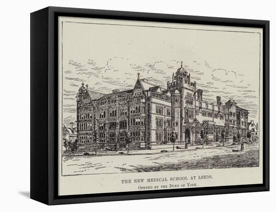 The New Medical School at Leeds, Opened by the Duke of York-null-Framed Stretched Canvas