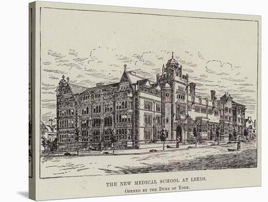 The New Medical School at Leeds, Opened by the Duke of York-null-Stretched Canvas