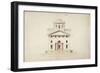 The New Menilmontant Tollgate-Nicolas Ledoux-Framed Giclee Print