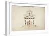 The New Menilmontant Tollgate-Nicolas Ledoux-Framed Giclee Print