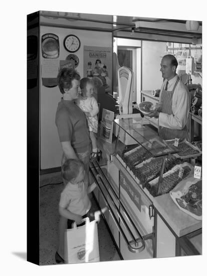 The New Metric System of Buying Food, Stocksbridge, Near Sheffield, South Yorkshire, 1966-Michael Walters-Stretched Canvas