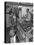 The New Metric System of Buying Food, Stocksbridge, Near Sheffield, South Yorkshire, 1966-Michael Walters-Stretched Canvas