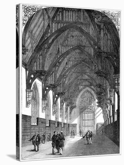 The New Middle Temple Library, 1861-null-Stretched Canvas