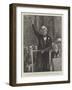 The New Midlothian Campaign, Mr Gladstone at the Music-Hall, Edinburgh, 30 June 1892-null-Framed Giclee Print