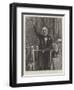 The New Midlothian Campaign, Mr Gladstone at the Music-Hall, Edinburgh, 30 June 1892-null-Framed Giclee Print