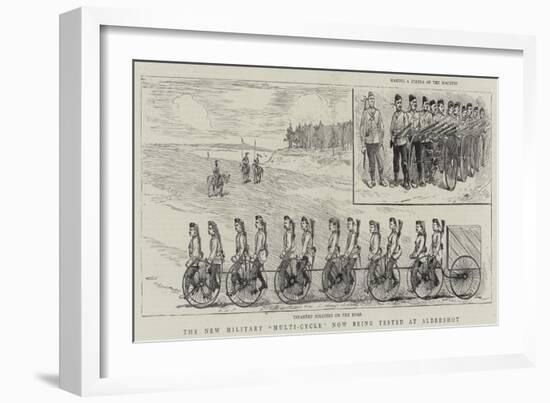 The New Military Multi-Cycle Now Being Tested at Aldershot-null-Framed Giclee Print