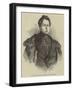 The New Minister of War, the Right Honourable Lord Panmure-null-Framed Giclee Print