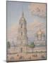 The New Monastery of the Saviour in Moscow, 1851-Alexander Sergeyevich Kutepov-Mounted Giclee Print