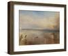 The New Moon; Or, 'I've Lost My Boat, You Shan't Have Your Hoop'-J. M. W. Turner-Framed Giclee Print