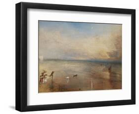 The New Moon; Or, 'I've Lost My Boat, You Shan't Have Your Hoop'-J. M. W. Turner-Framed Giclee Print