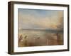 The New Moon; Or, 'I've Lost My Boat, You Shan't Have Your Hoop'-J. M. W. Turner-Framed Giclee Print