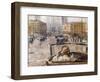 The New Moscow-Yuri Ivanovich Pimenov-Framed Art Print