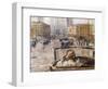 The New Moscow-Yuri Ivanovich Pimenov-Framed Art Print