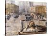 The New Moscow-Yuri Ivanovich Pimenov-Stretched Canvas