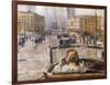 The New Moscow-Yuri Ivanovich Pimenov-Framed Art Print