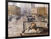 The New Moscow-Yuri Ivanovich Pimenov-Framed Art Print