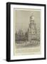 The New Municipal Buildings at Bombay-Henry William Brewer-Framed Giclee Print