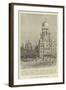 The New Municipal Buildings at Bombay-Henry William Brewer-Framed Giclee Print