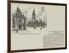 The New Municipal Buildings at Sheffield-Frank Watkins-Framed Giclee Print