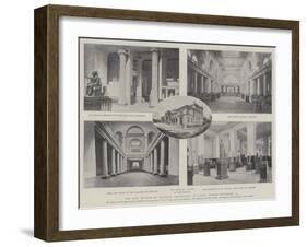 The New Museum of Egyptian Antiquities at Cairo, Opened 14 November-null-Framed Giclee Print