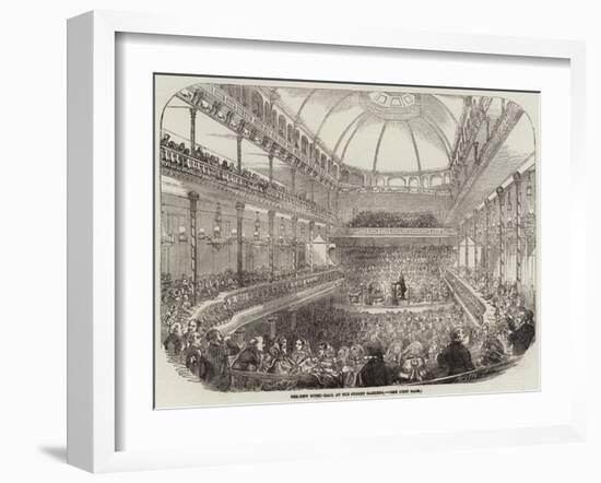 The New Music-Hall at the Surrey Gardens-null-Framed Giclee Print
