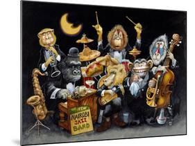 The New Nairobi Jazz Band-Bill Bell-Mounted Giclee Print